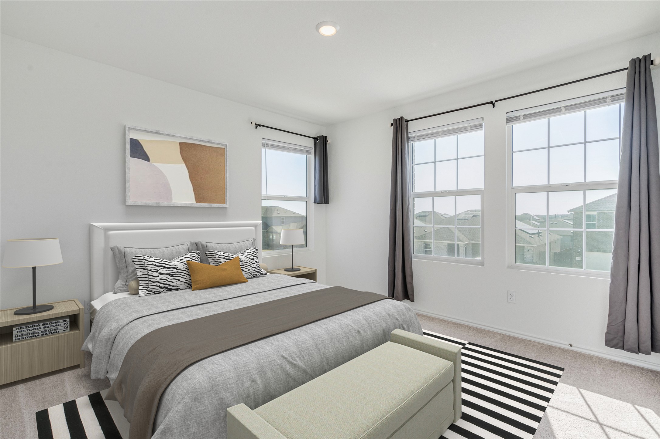 1937 Guntersville Bend Leander, TX 78641 - Photo 14 of 38 a bedroom with a bed and a window