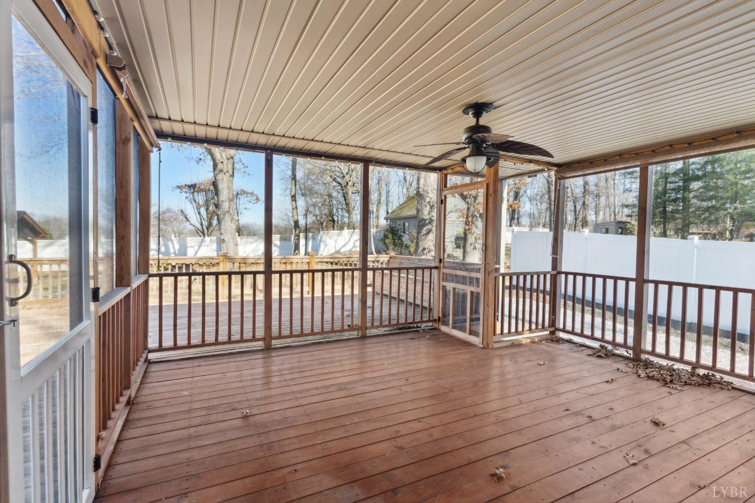 311 Bob Circle Forest, VA 24551 - Photo 21 of 61 a view of a porch with wooden floor