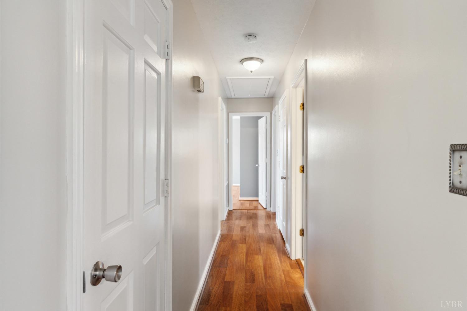 311 Bob Circle Forest, VA 24551 - Photo 28 of 61 a view of a hallway with a white door