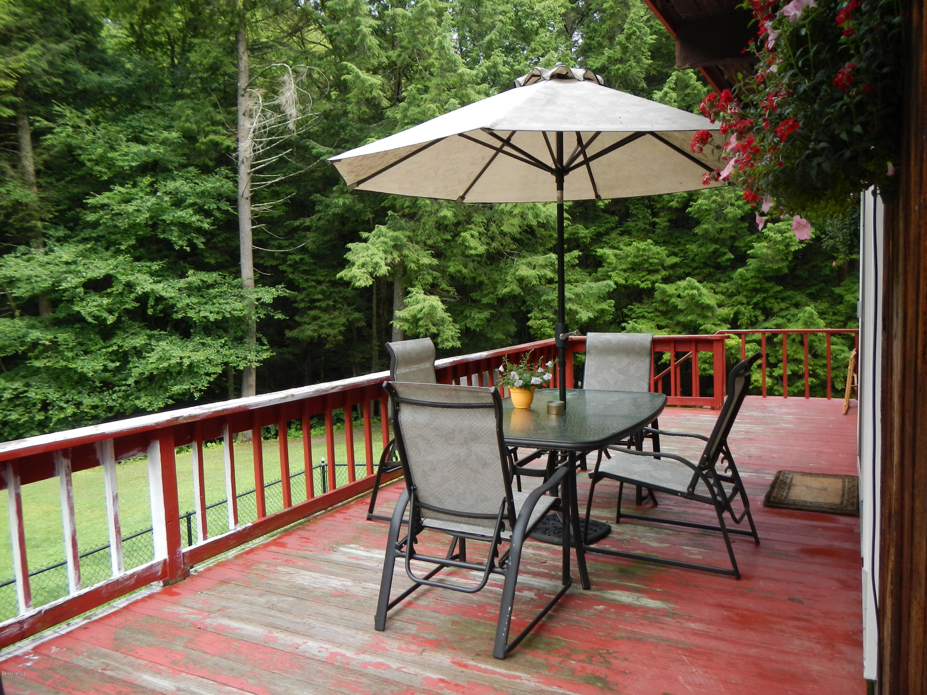 389 Sandmill Road Cheshire, MA 01225 - Photo 23 of 33 a view of a chairs and table in the balcony
