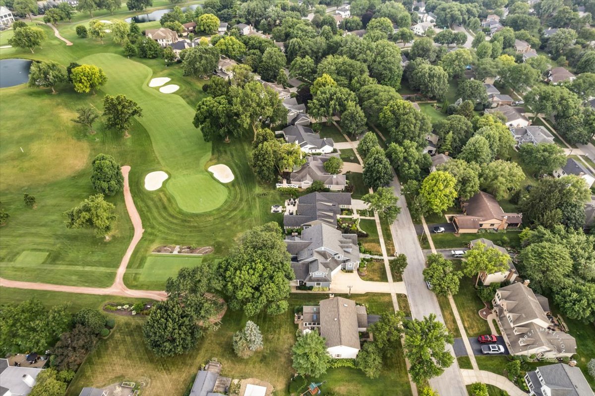 1432 Calcutta Lane Naperville, IL 60563 - Photo 41 of 43 an aerial view of a residential houses with yard