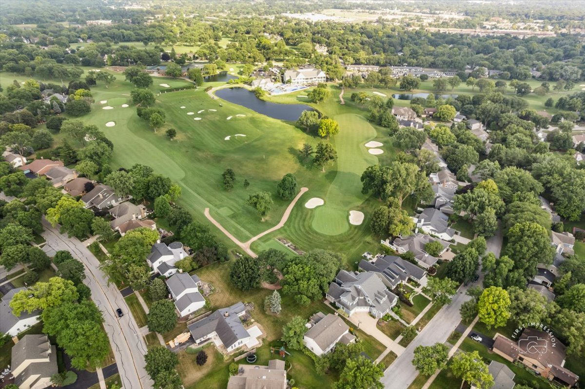 1432 Calcutta Lane Naperville, IL 60563 - Photo 43 of 43 an aerial view of residential houses with outdoor space