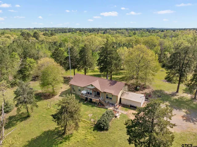 a view of a green field