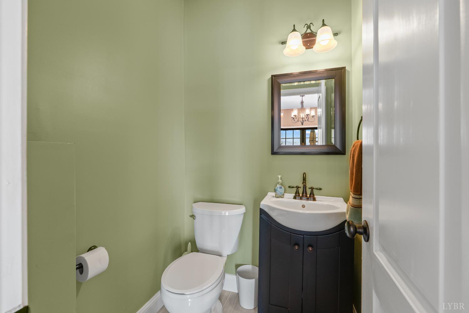 106 Nettie Court Lynchburg, VA 24502 - Photo 14 of 55 a bathroom with a sink mirror and toilet