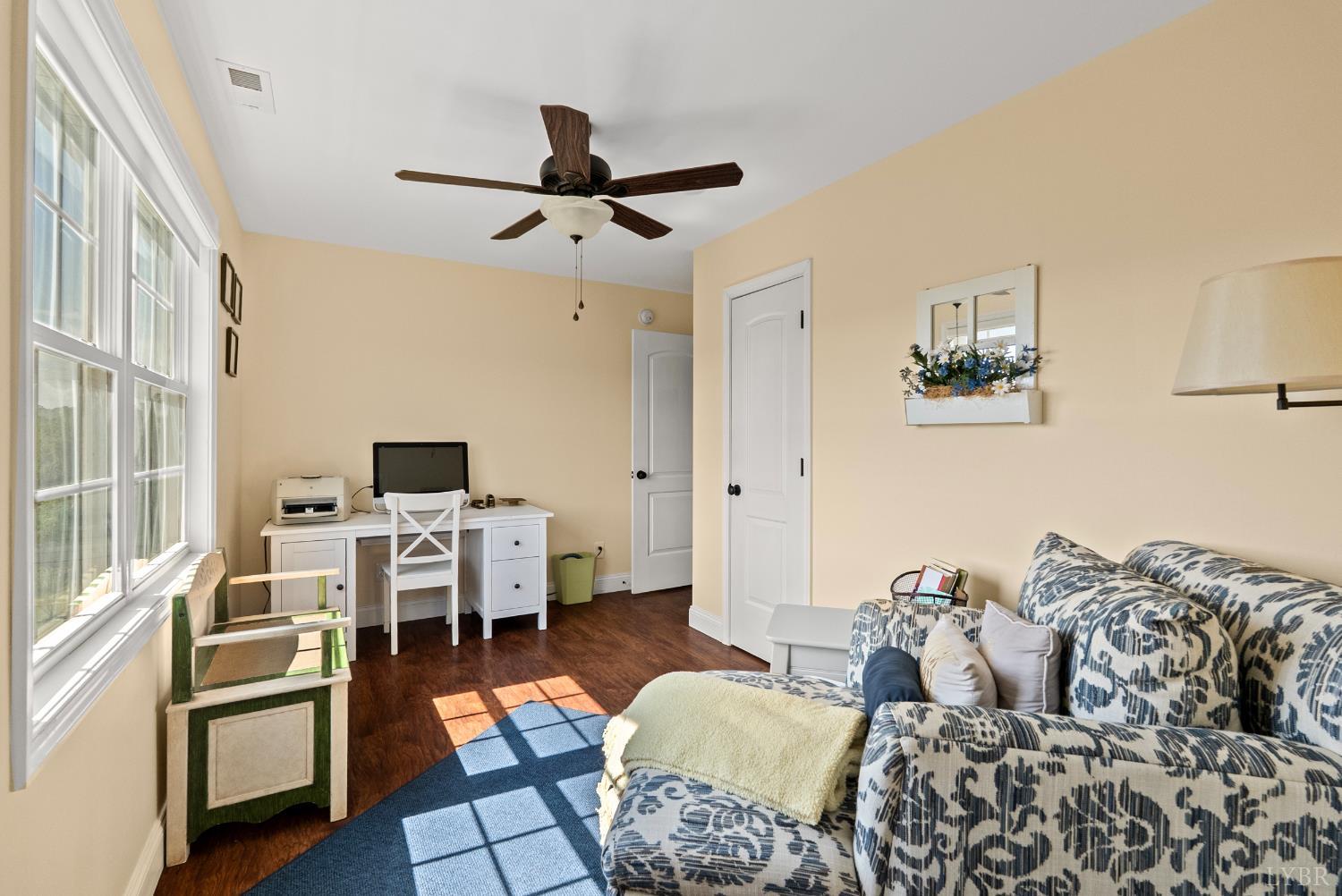 106 Nettie Court Lynchburg, VA 24502 - Photo 22 of 55 a bedroom with furniture and a large window
