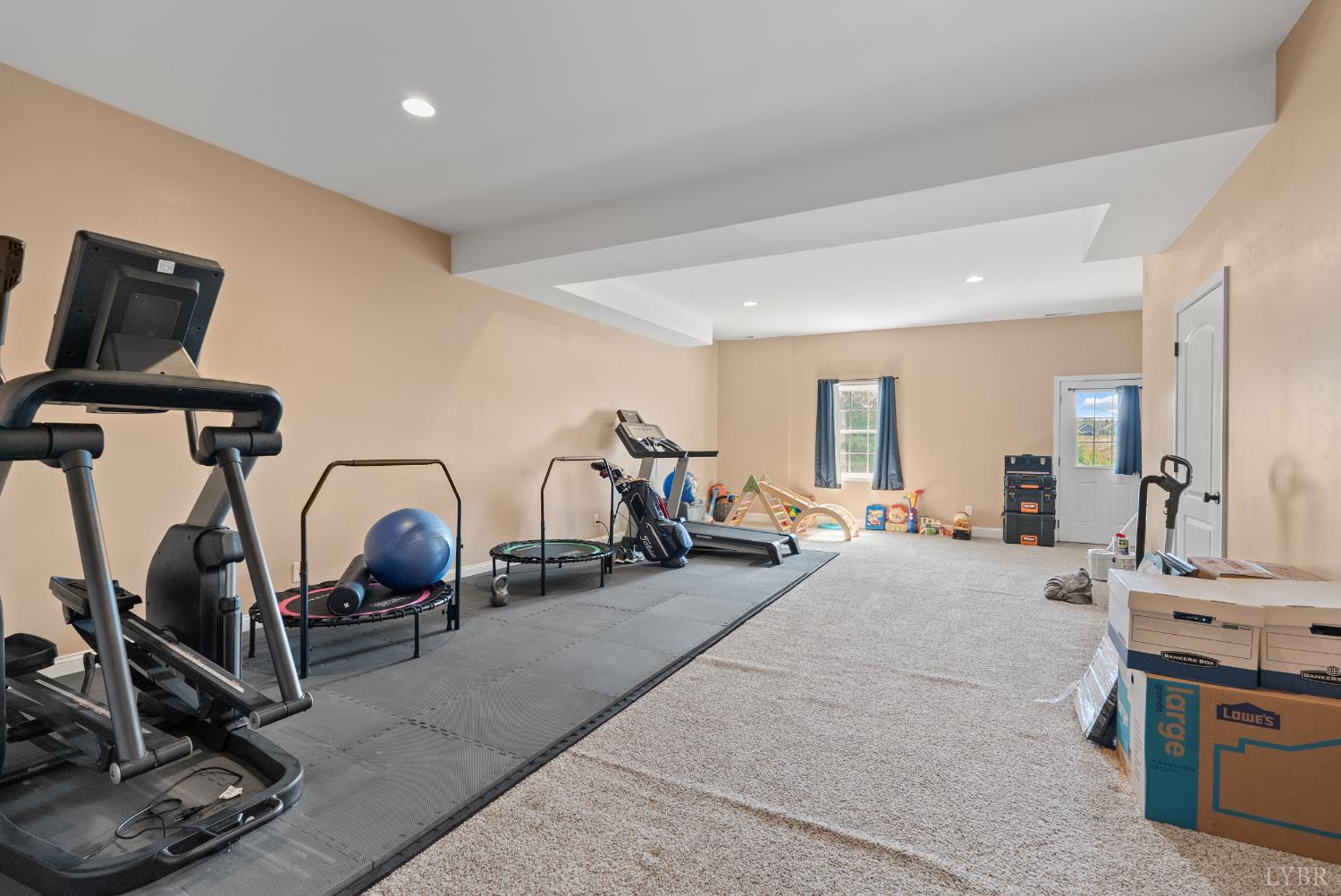 106 Nettie Court Lynchburg, VA 24502 - Photo 32 of 55 a view of a room with gym equipment