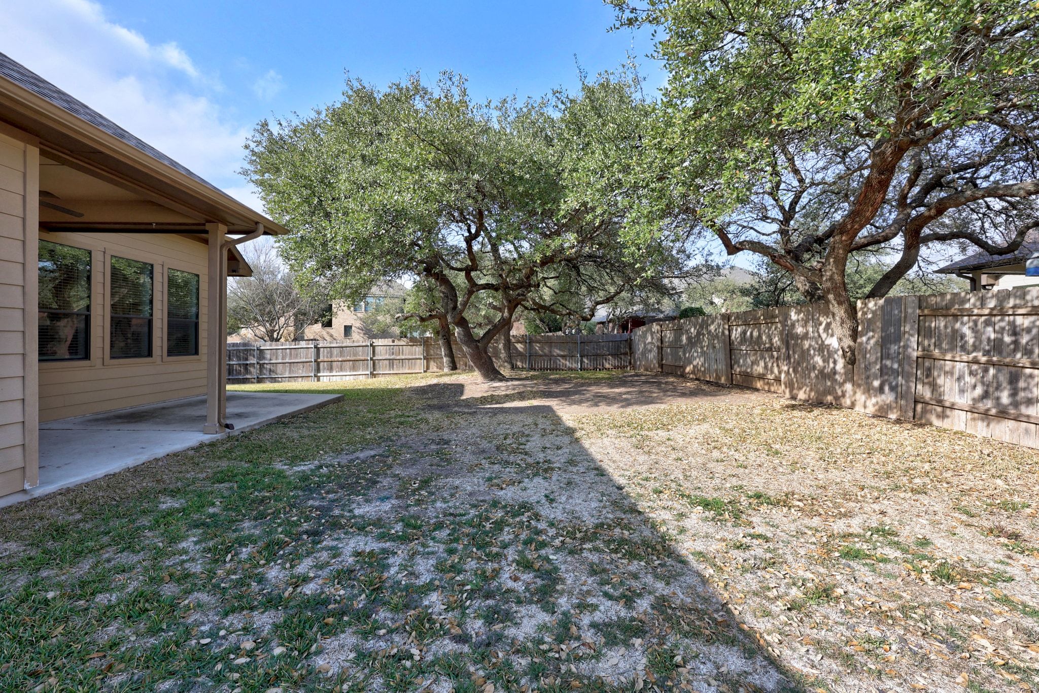 1412 Rimstone Drive Cedar Park, TX 78613 - Photo 36 of 39 a view of a yard with plants and trees