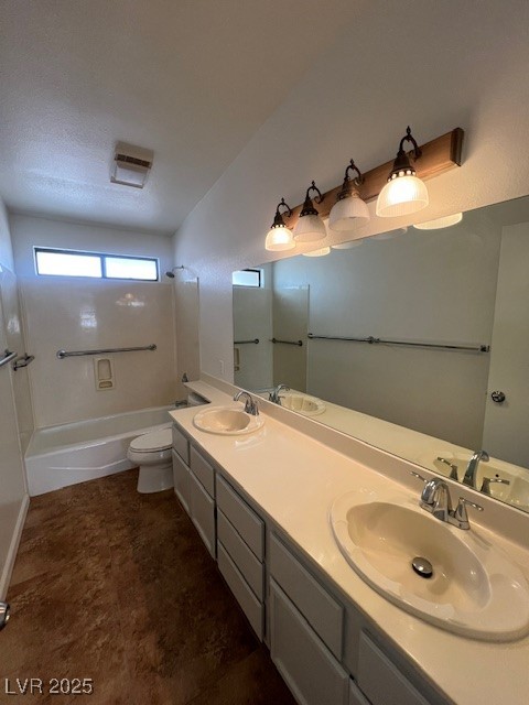 1117 Grillo Way Boulder City, NV 89005 - Photo 17 of 19 Bathroom with double vanity and tub/shower combo