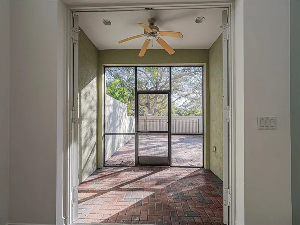 a view of an entryway