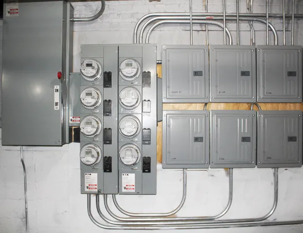 a bathroom with a bathtub and a window