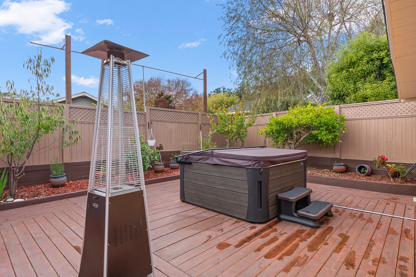 1011 Prospect Heights Santa Cruz, CA 95065 - Photo 13 of 50 a view of a patio on the deck
