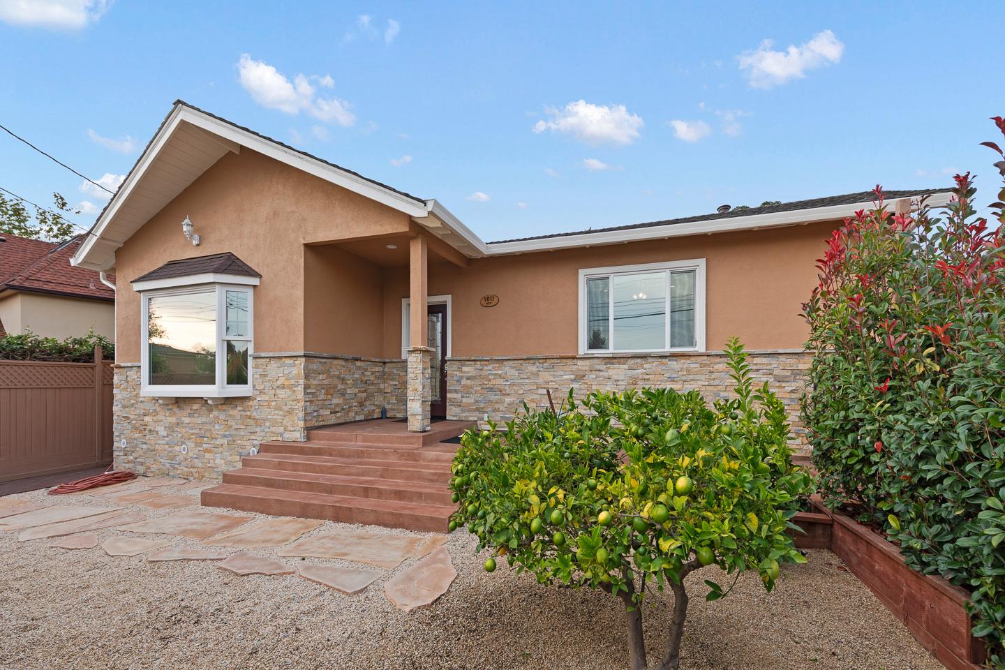 1011 Prospect Heights Santa Cruz, CA 95065 - Photo 3 of 50 a front view of a house with garden