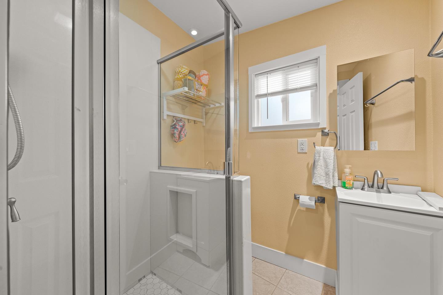 1011 Prospect Heights Santa Cruz, CA 95065 - Photo 40 of 50 a bathroom with a sink and a mirror