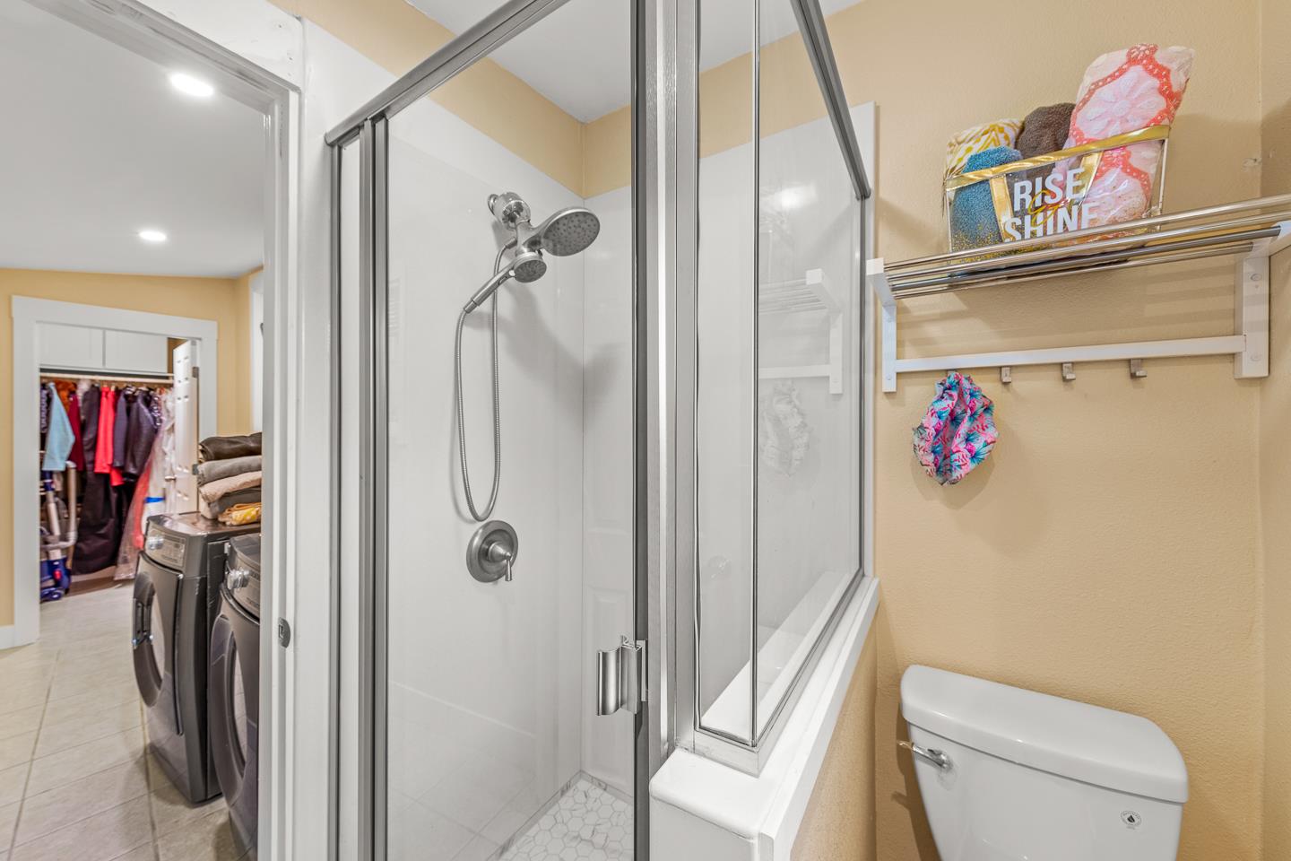 1011 Prospect Heights Santa Cruz, CA 95065 - Photo 41 of 50 a bathroom with a shower toilet and a sink