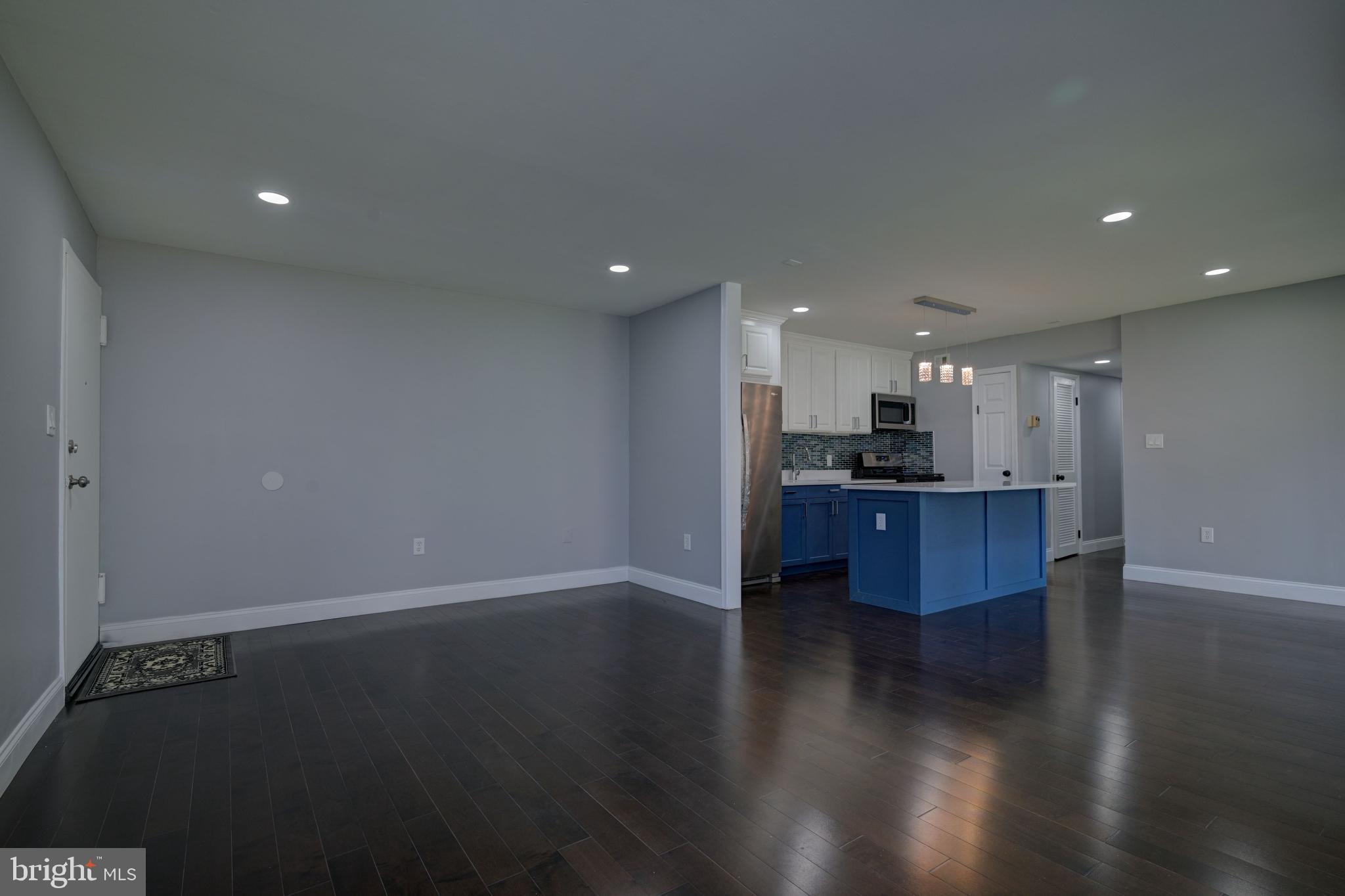 3754 Bel Pre Road, Unit 37544 Silver Spring, MD 20906 - Photo 8 of 34 Living Room Kitchen New Open COncept With Island