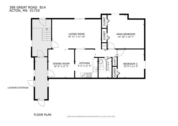 $270,000 | 388 Great Road, Unit B14, Acton, MA 01720