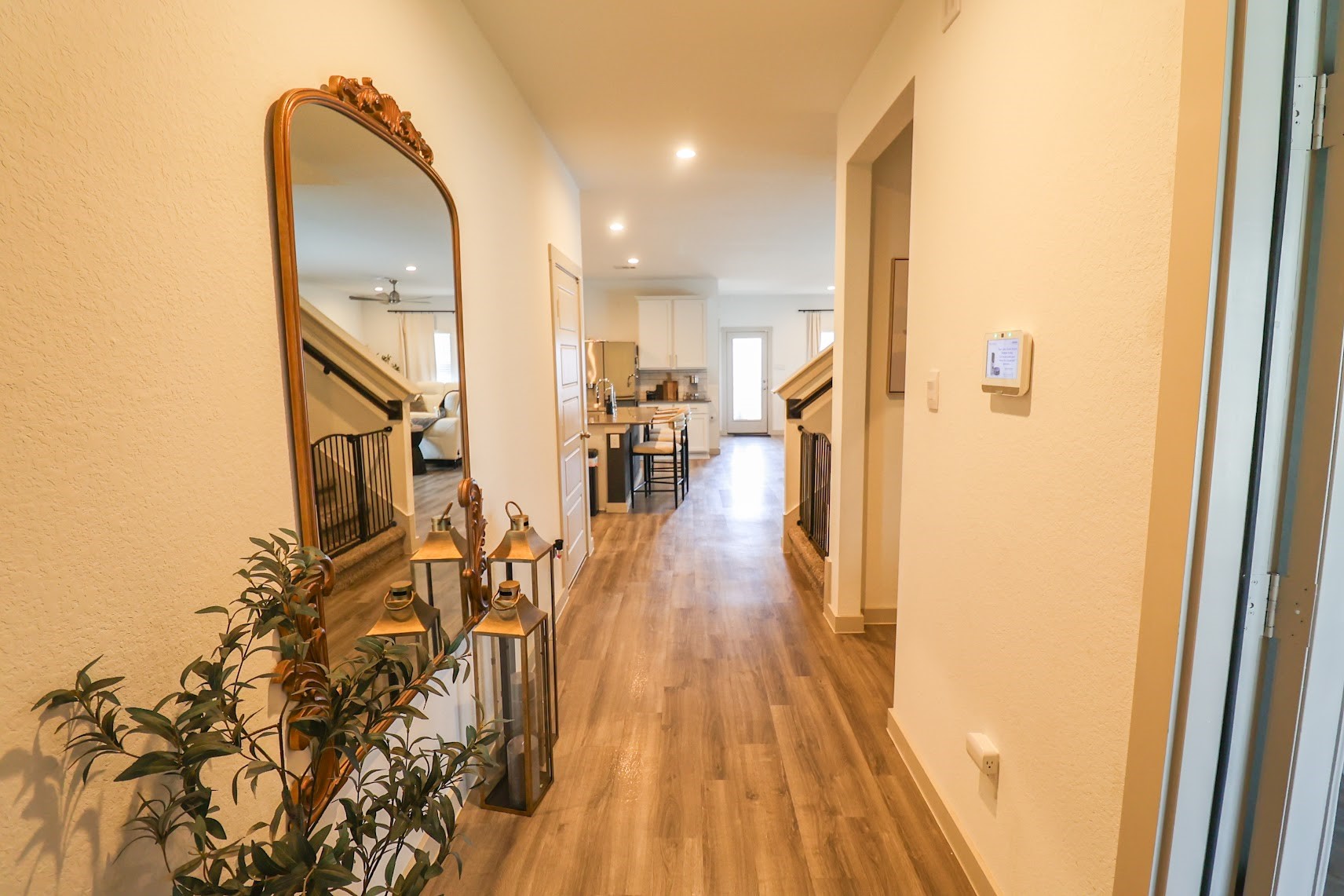7727 Sleek Flock Lane Rosharon, TX 77583 - Photo 3 of 50 Kitchen and living room straight ahead.