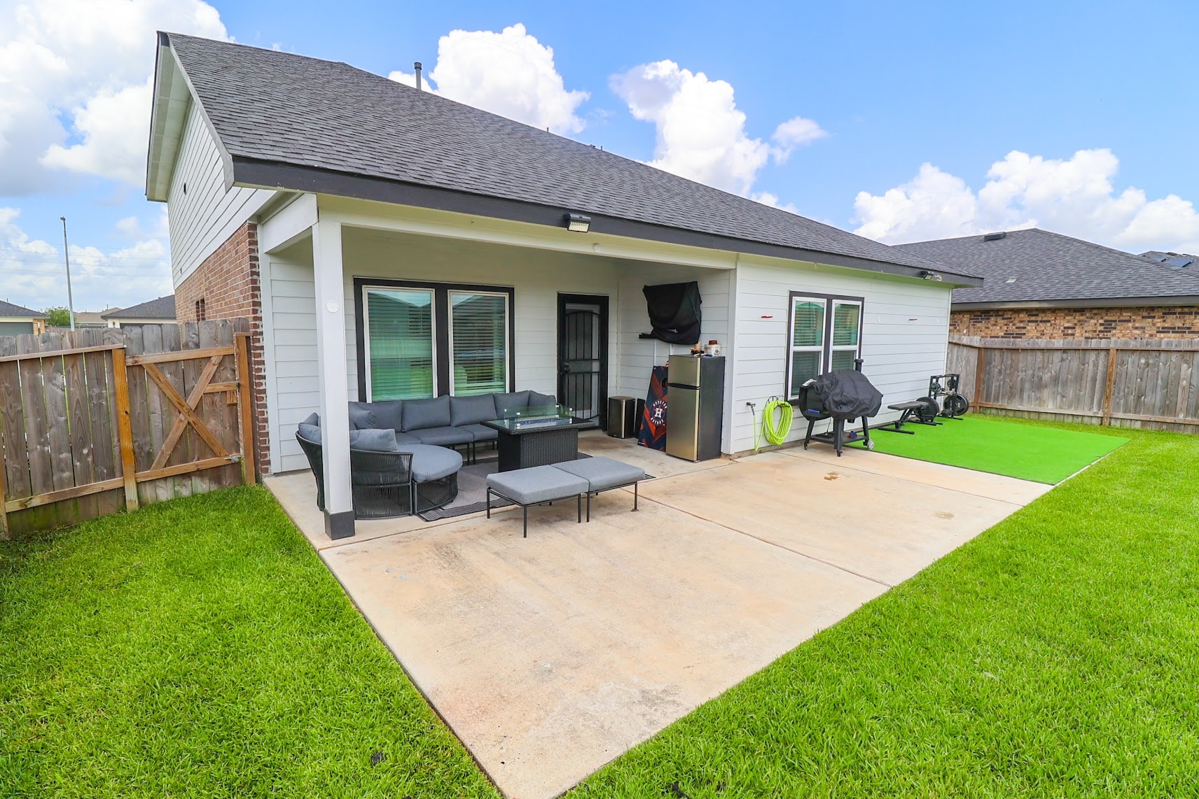 7727 Sleek Flock Lane Rosharon, TX 77583 - Photo 42 of 50 New extended patio!