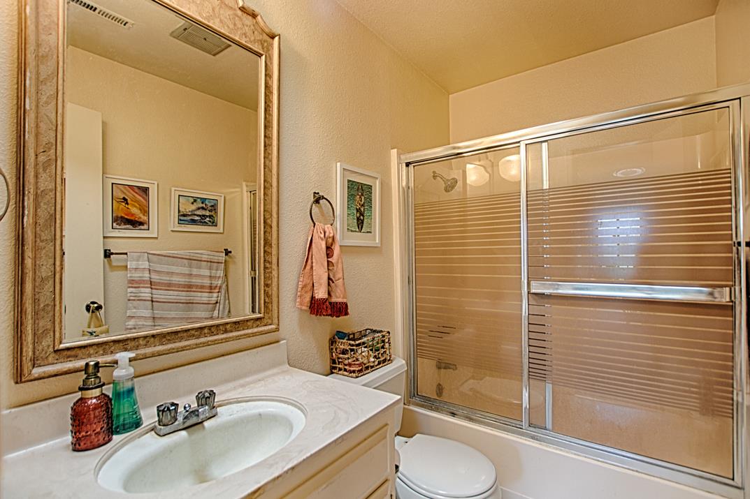 369 Sea Ridge Road Aptos, CA 95003 - Photo 17 of 20 a bathroom with a sink a toilet and shower