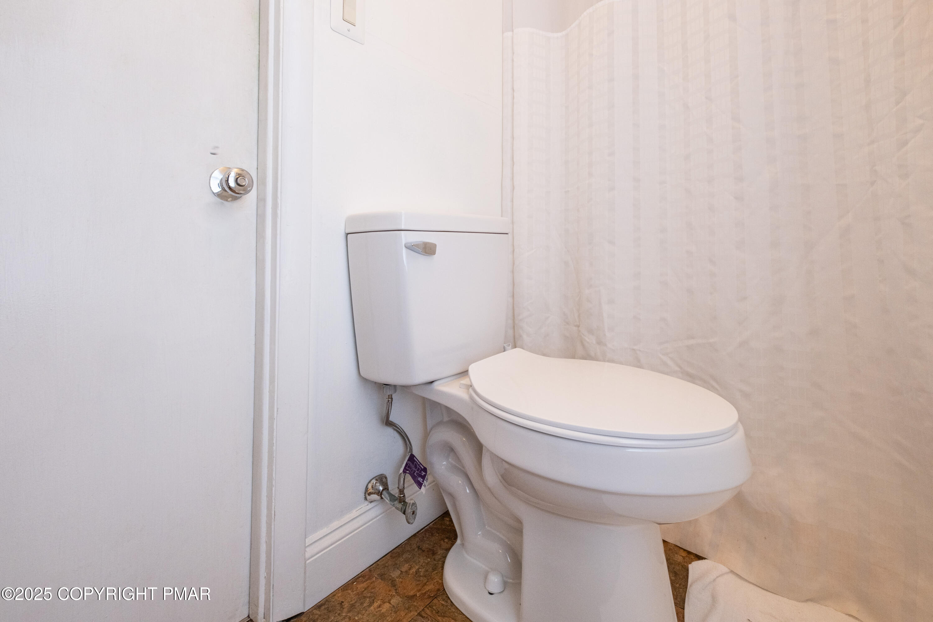 1885 Sullivan Trail Tannersville, PA 18372 - Photo 27 of 46 a white toilet sitting next to a shower