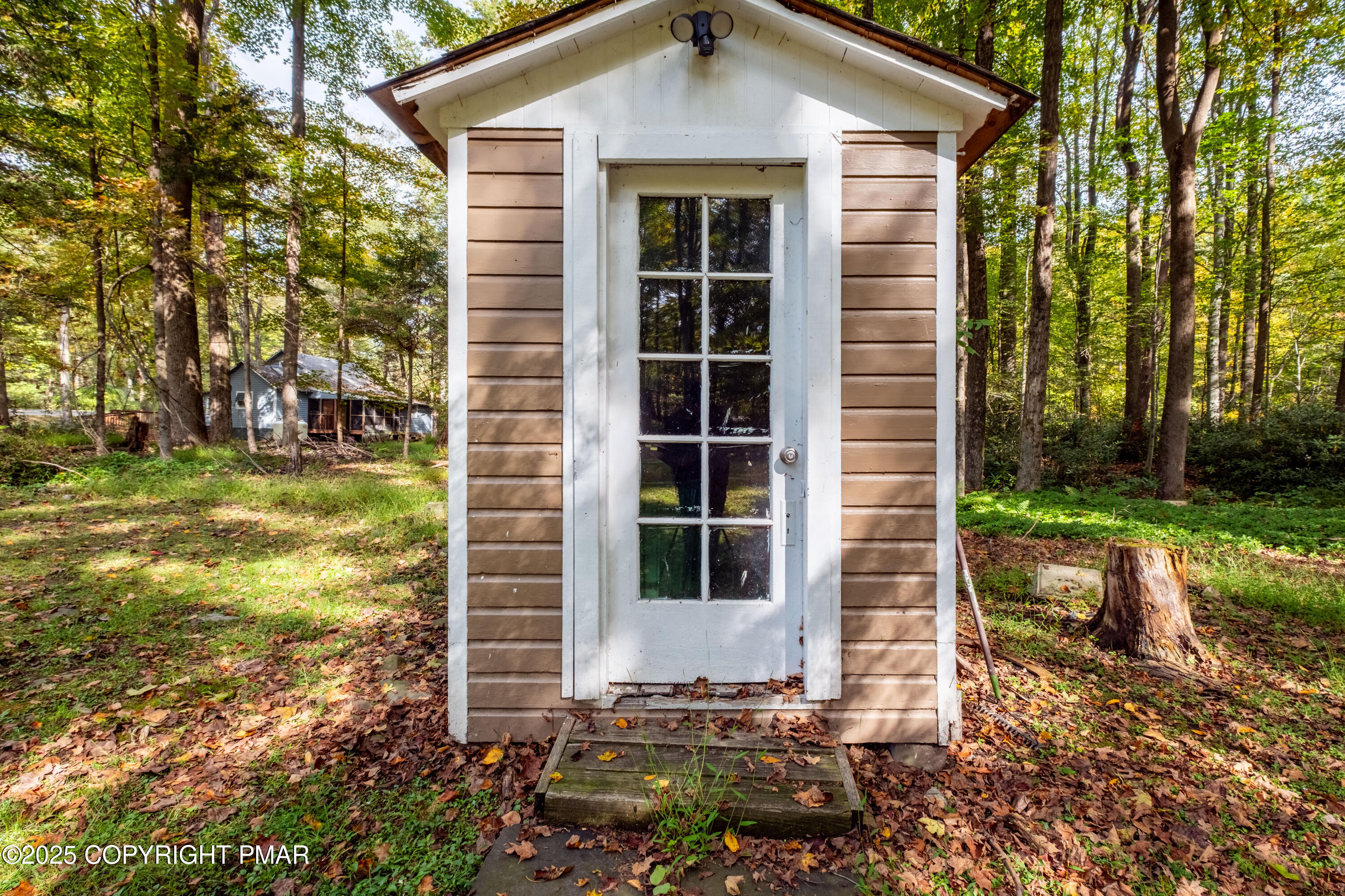 1885 Sullivan Trail Tannersville, PA 18372 - Photo 40 of 46 a front view of a house with a yard