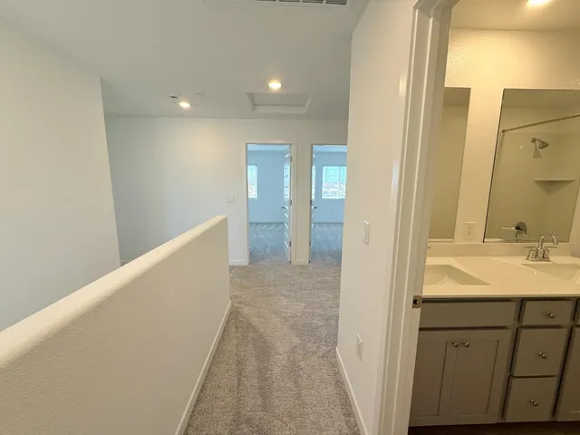 a view of a house with a terrace