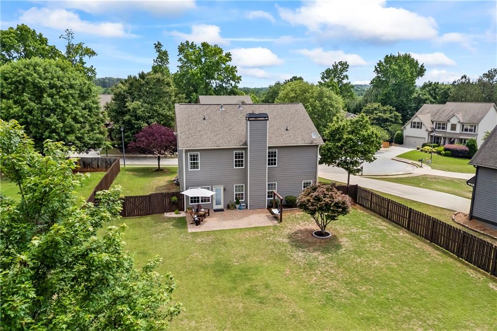 42 Pintail Lane Jefferson, GA 30549 - Photo 27 of 42 an aerial view of a swimming pool with seating space