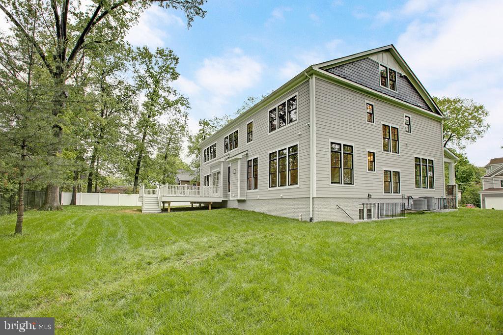 1922 Byrd Road Vienna, VA 22182 - Photo 2 of 48 Back of home- home is sited on 1/2 acre lot