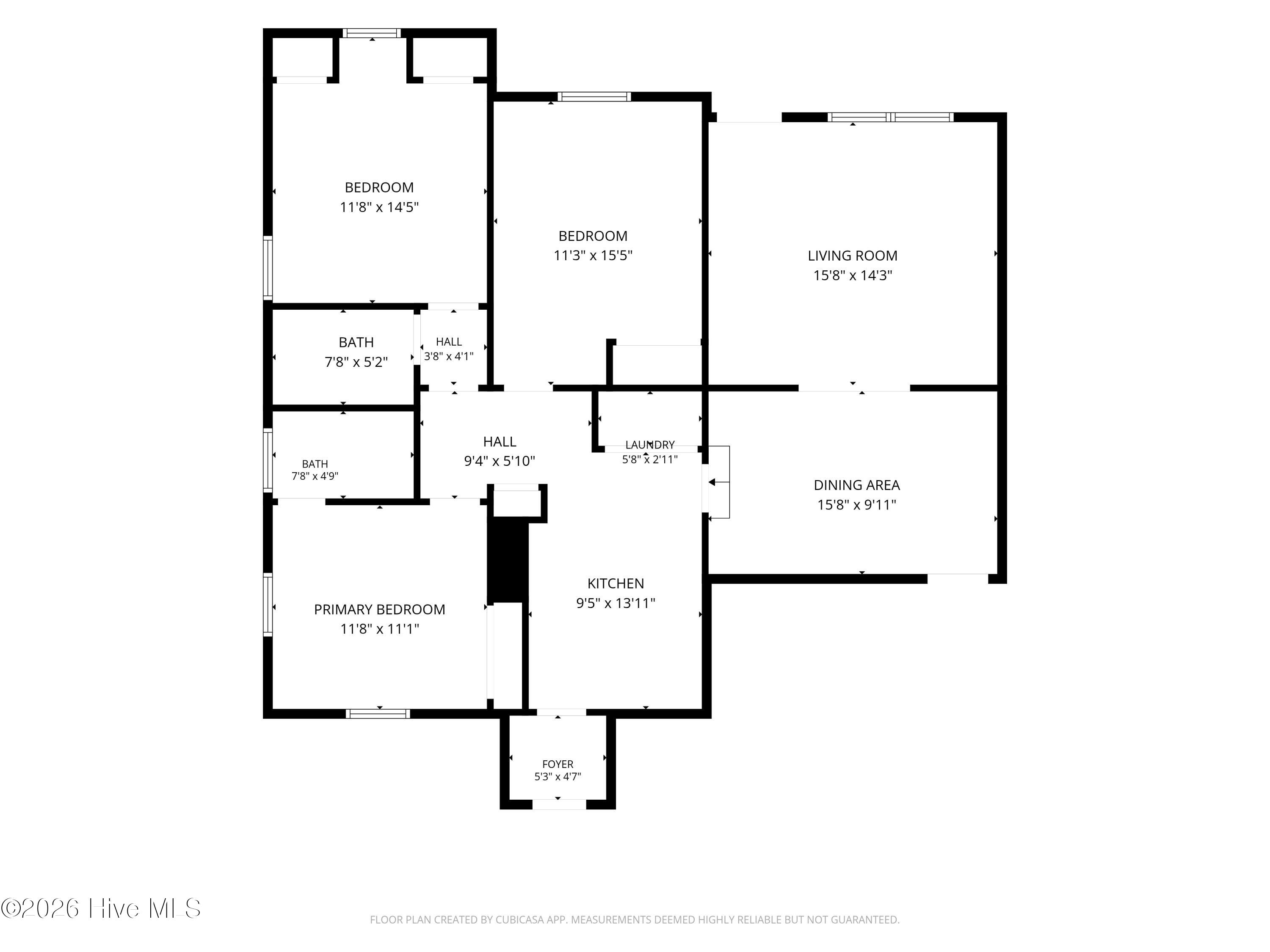 146 Old Dibble Road Aiken, SC 29803 - Photo 28 of 28 2D Floor plan for 146 Old Dibble Road