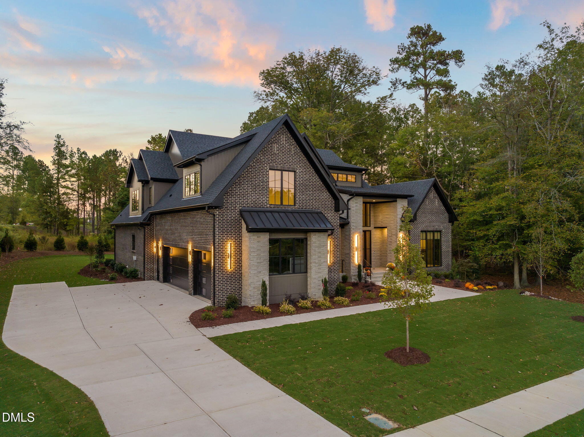 504 Colvard Woods Way Durham, NC 27713 - Photo 4 of 77 a front view of a house with a yard