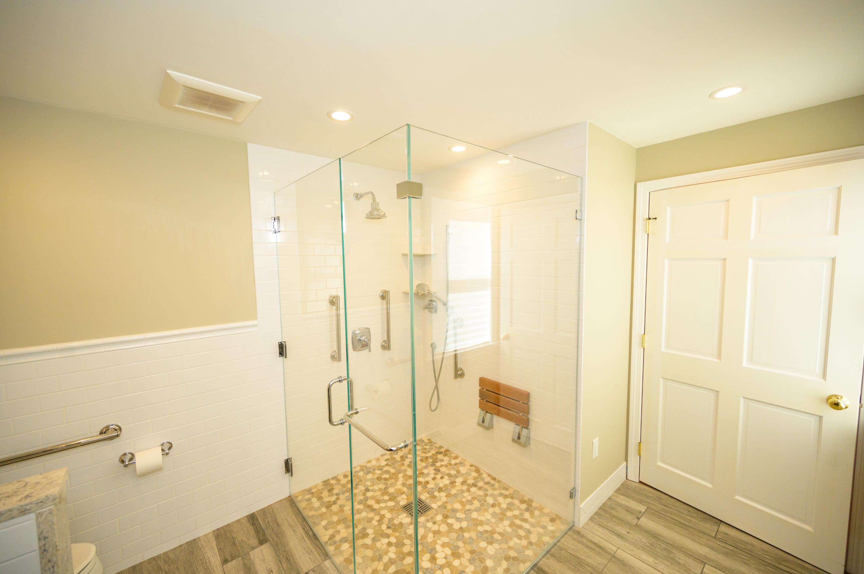 18 Warren Road Bourne, MA 02532 - Photo 21 of 36 a bathroom with a shower and a sink