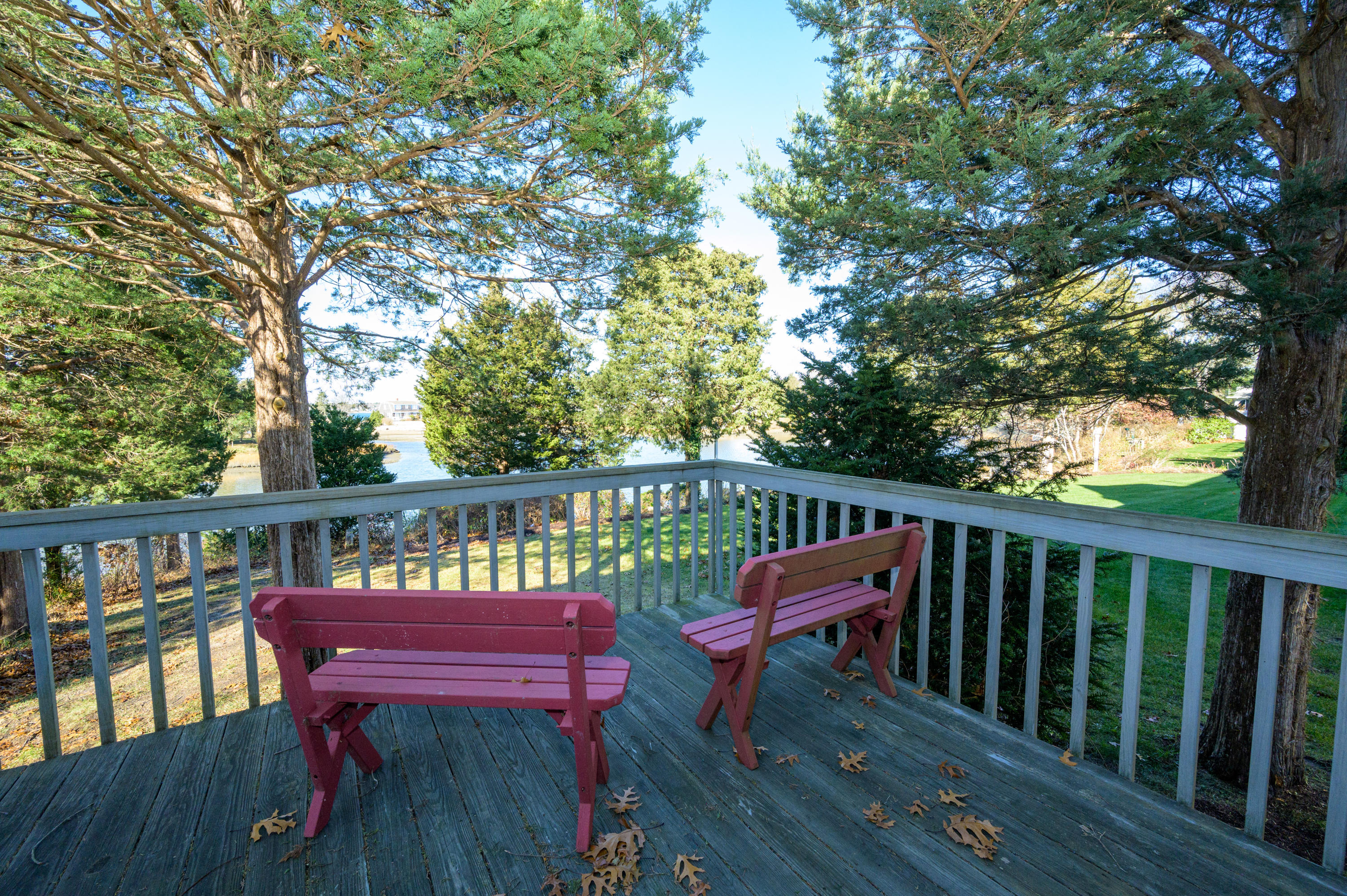 18 Warren Road Bourne, MA 02532 - Photo 35 of 36 a view of a two chairs in the deck