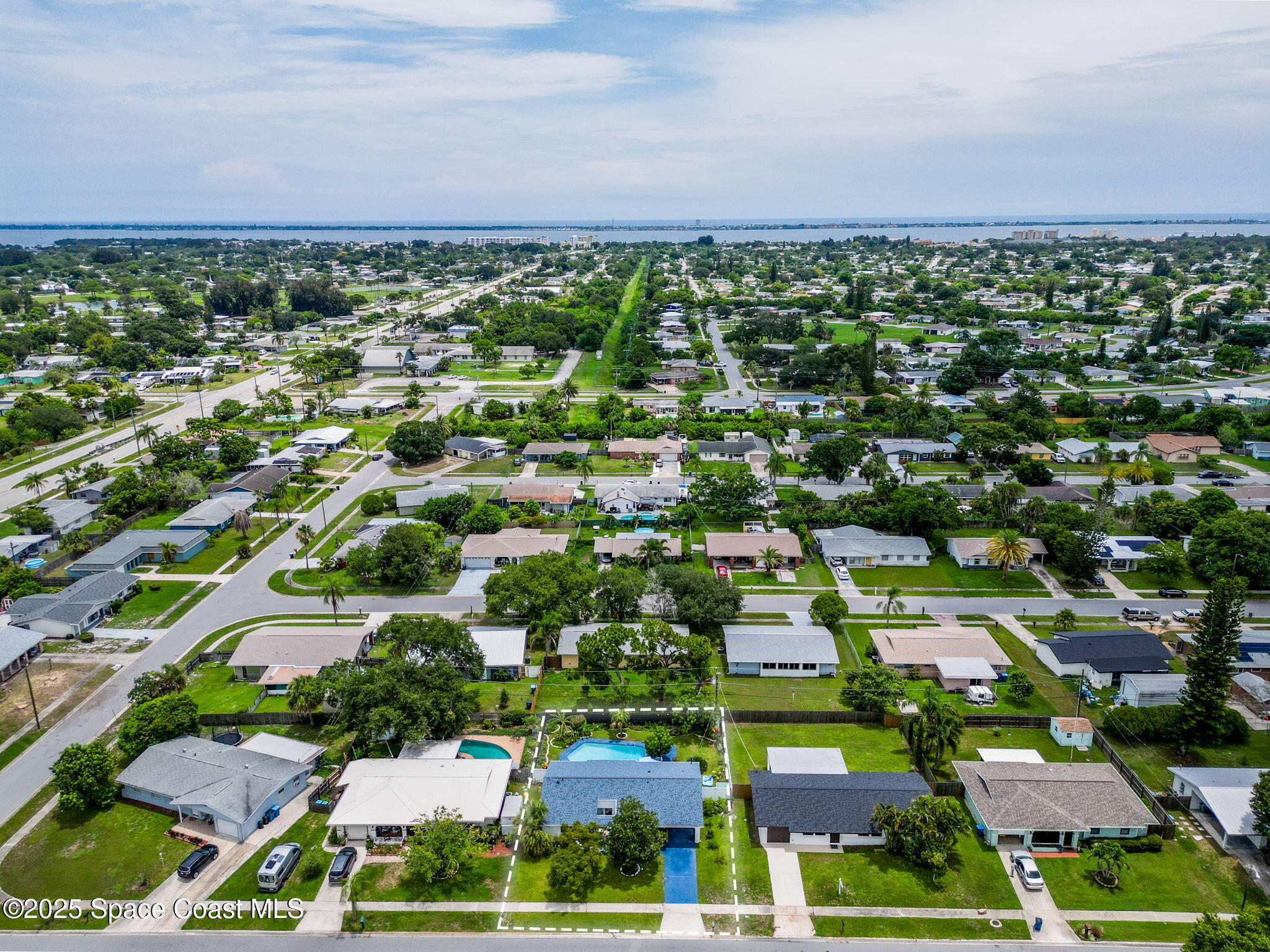 761 Burman Lane Northeast Palm Bay, FL 32905 - Photo 25 of 26 25-web-or-mls-Drone-2