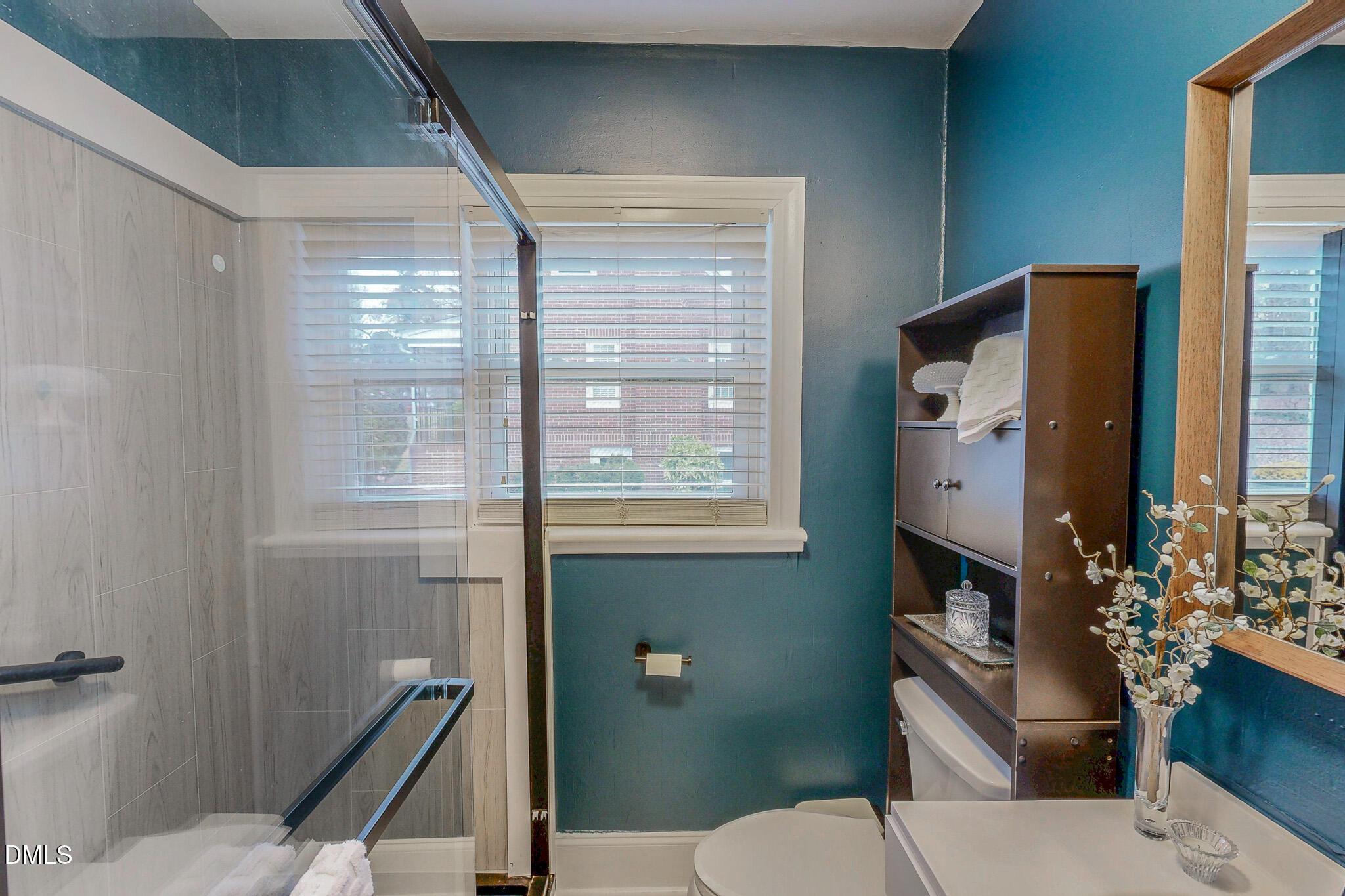 421 Gordon Street Roxboro, NC 27573 - Photo 23 of 40 a bathroom with a toilet a sink and a mirror