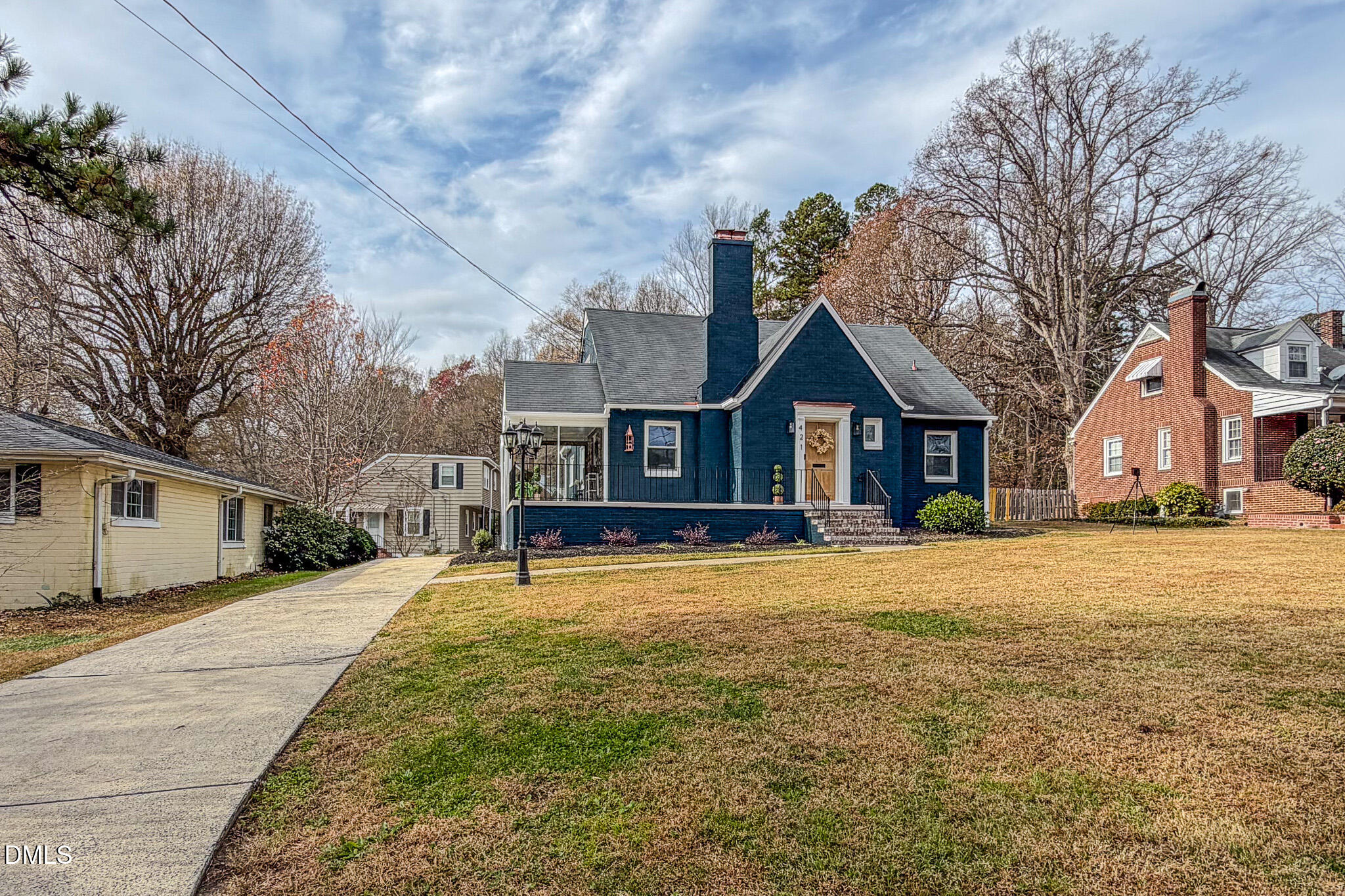 421 Gordon Street Roxboro, NC 27573 - Photo 40 of 40 a front view of a house with a yard and garage
