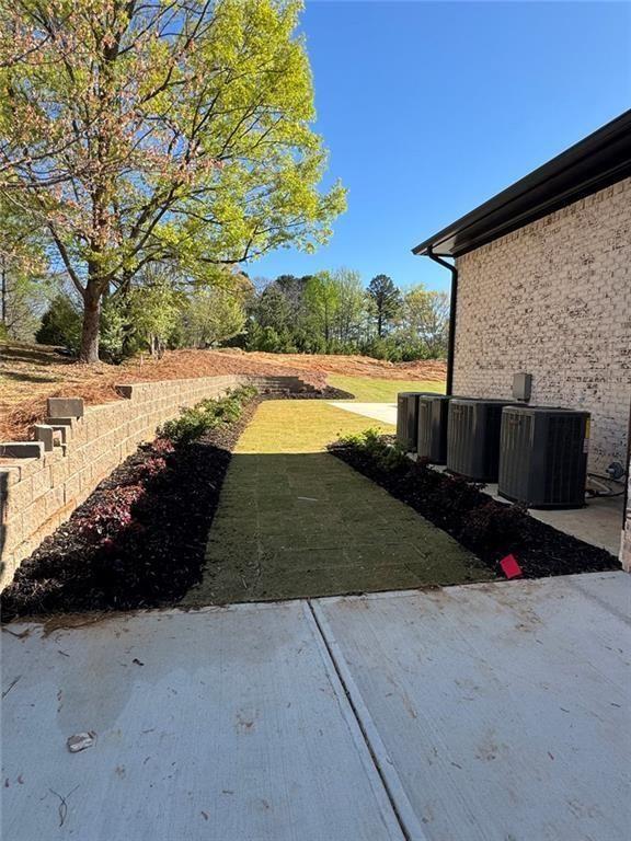 3425 Thompson Mill Road Buford, GA 30519 - Photo 18 of 48 a view of a lake with a yard