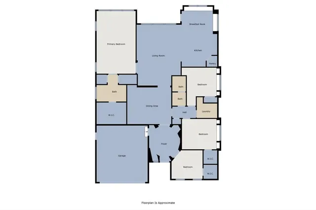 a picture of a floor plan