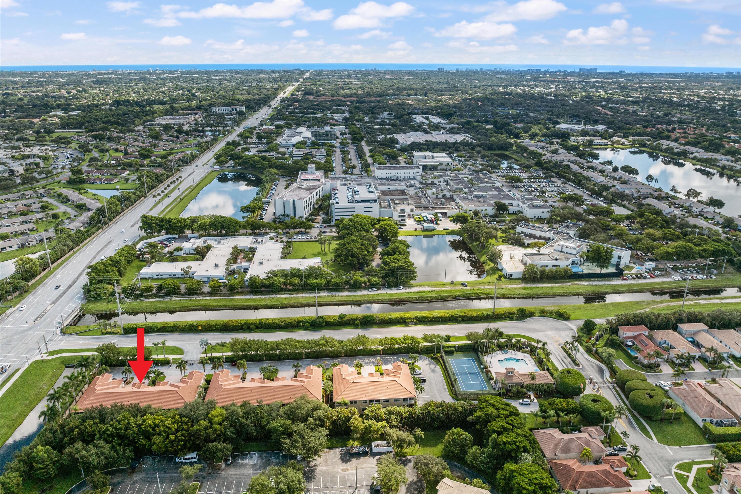 16055 Sims Road, Unit 103 Delray Beach, FL 33484 - Photo 30 of 60 Expansive Aerial View of the Community