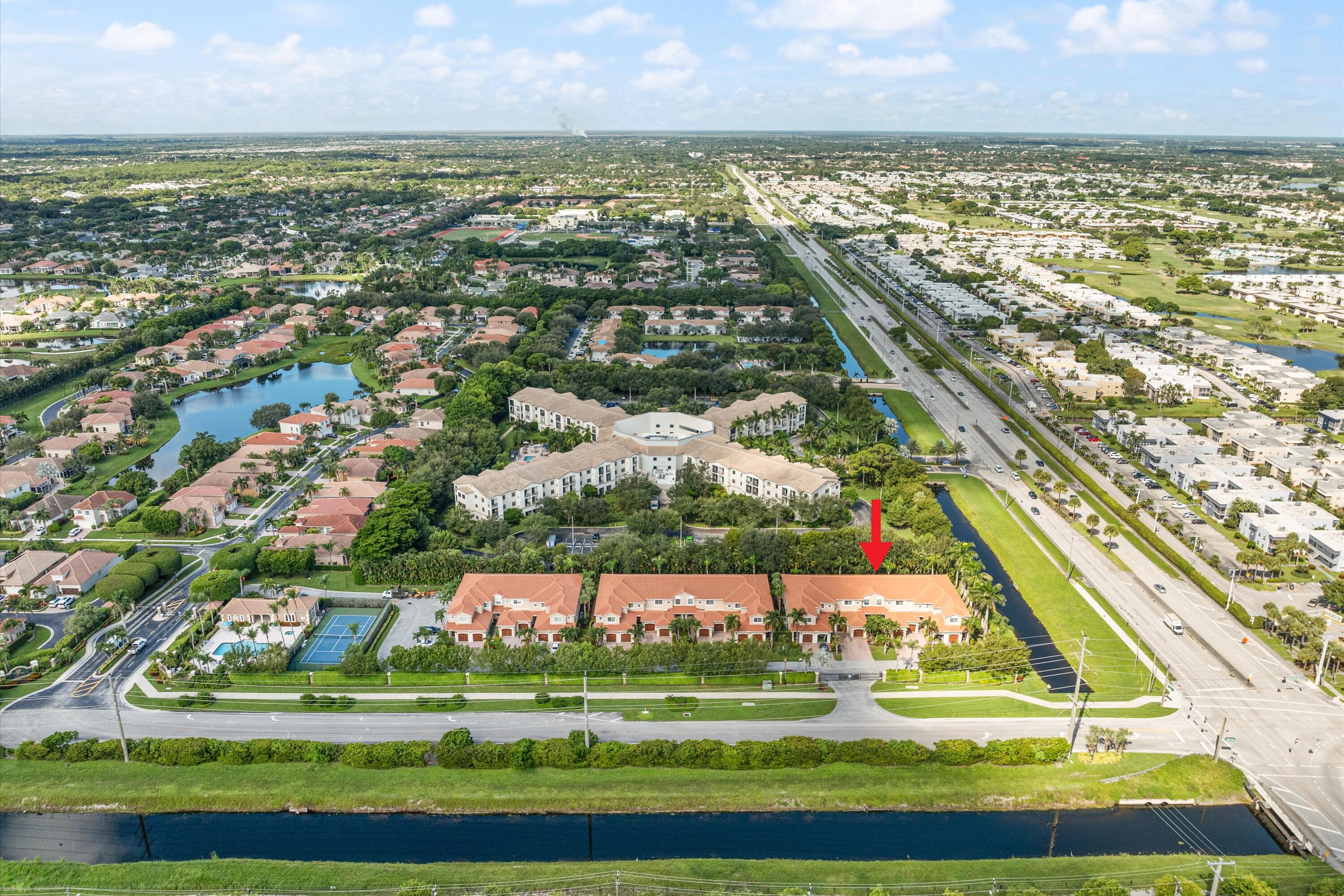 16055 Sims Road, Unit 103 Delray Beach, FL 33484 - Photo 35 of 60 Aerial View of the Neighborhood