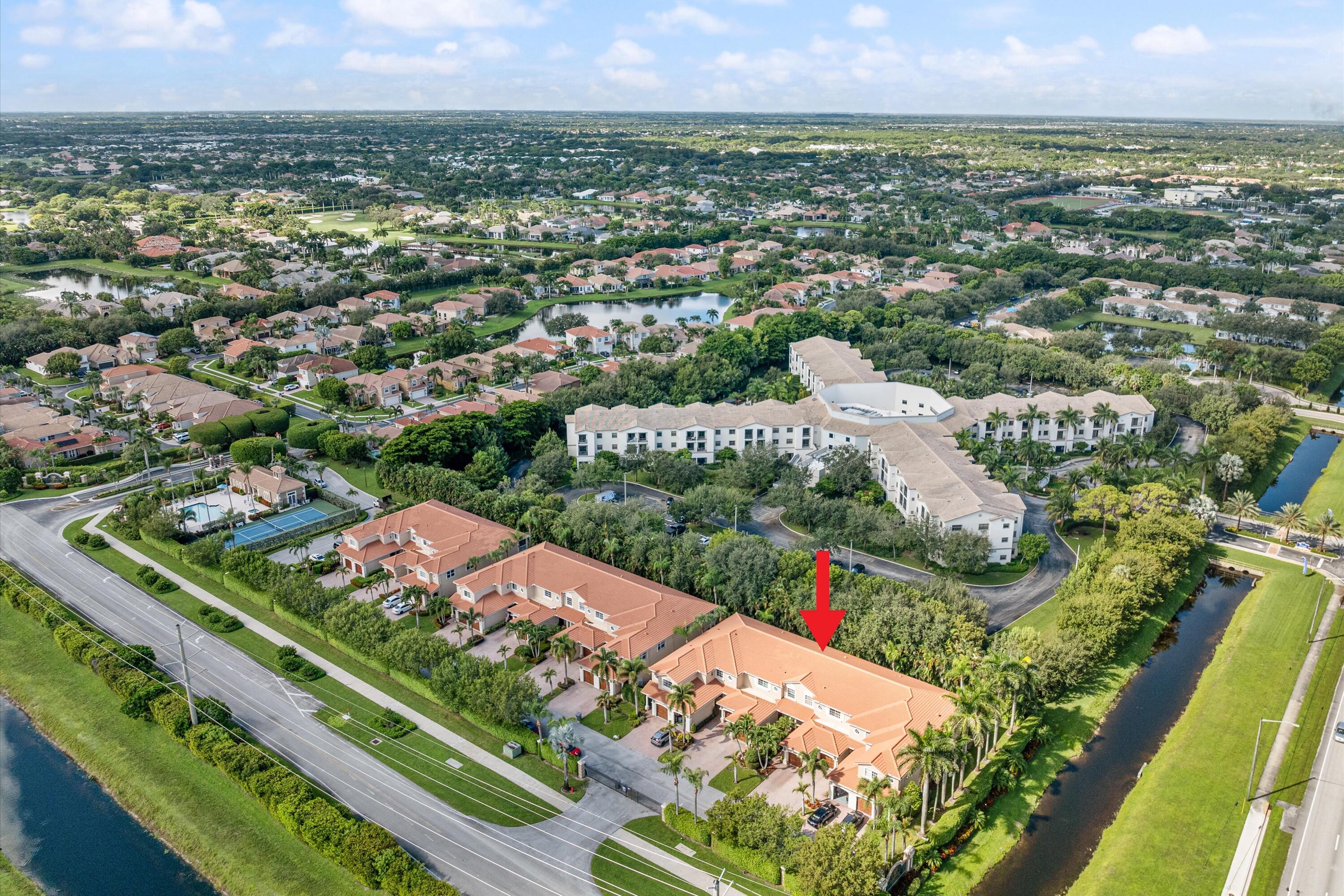16055 Sims Road, Unit 103 Delray Beach, FL 33484 - Photo 36 of 60 Aerial View of the Senic Surroundings