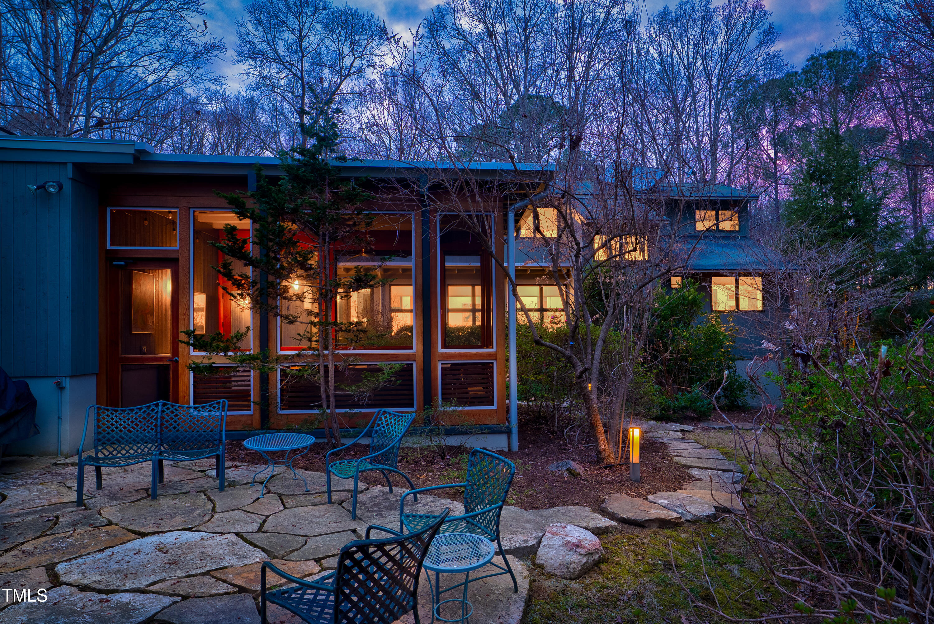 3604 Pasture Road Hillsborough, NC 27278 - Photo 43 of 44 Cool summer nights were made for entertaining on this screened porch.
