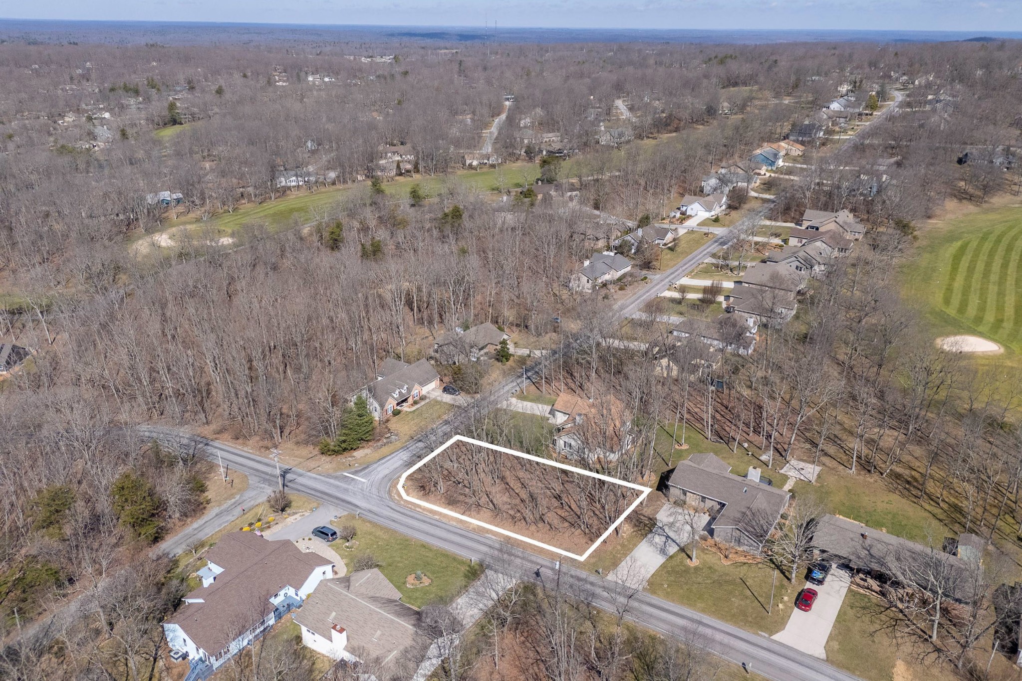 175 Greenwood Road Crossville, TN 38558 - Photo 10 of 14 an aerial view of house with yard and mountain view in back