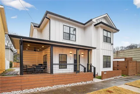 a view of a house with a outdoor space