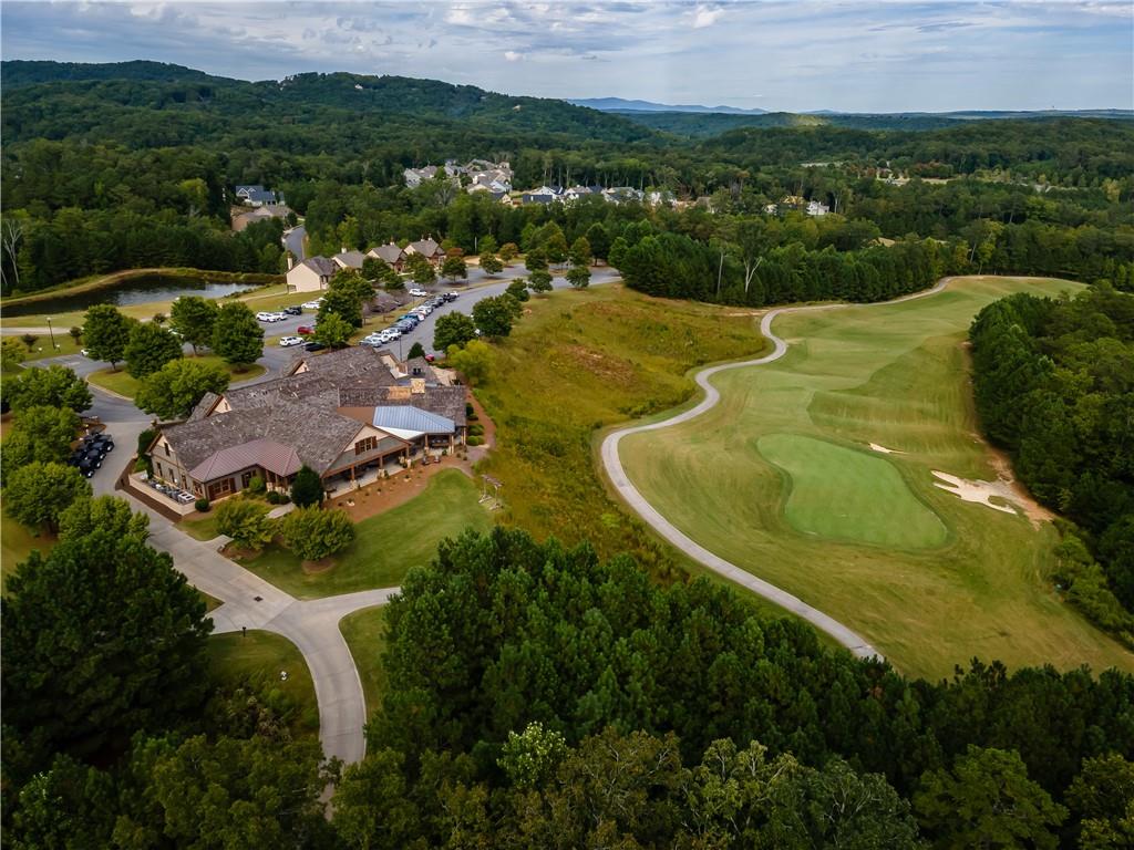 305 Ridgewood Drive Waleska, GA 30183 - Photo 55 of 56 an aerial view of residential houses with outdoor space and trees