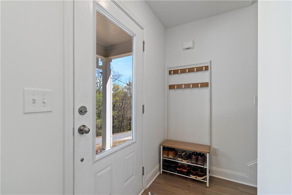 305 Ridgewood Drive Waleska, GA 30183 - Photo 8 of 56 a view of a hallway with front door
