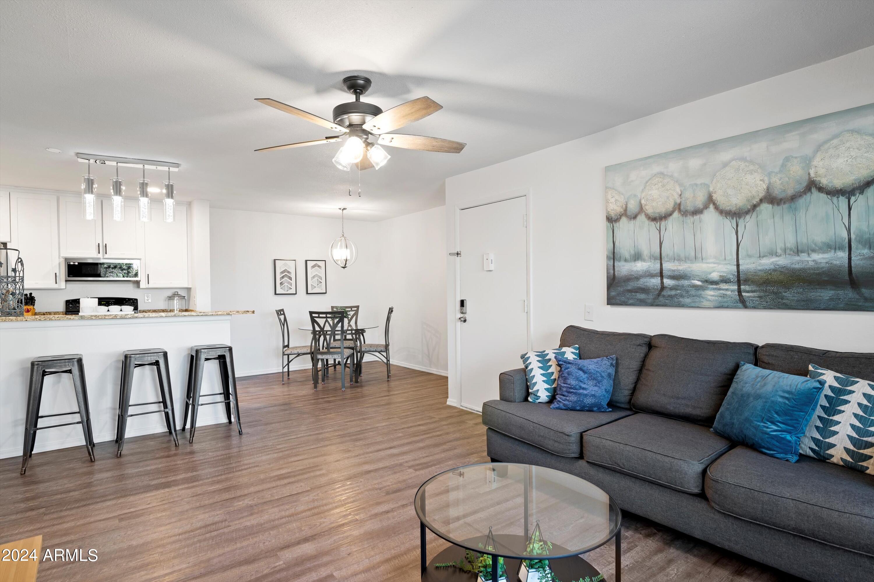 8055 East Thomas Road, Unit H204 Scottsdale, AZ 85251 - Photo 5 of 41 07-Living Room 5