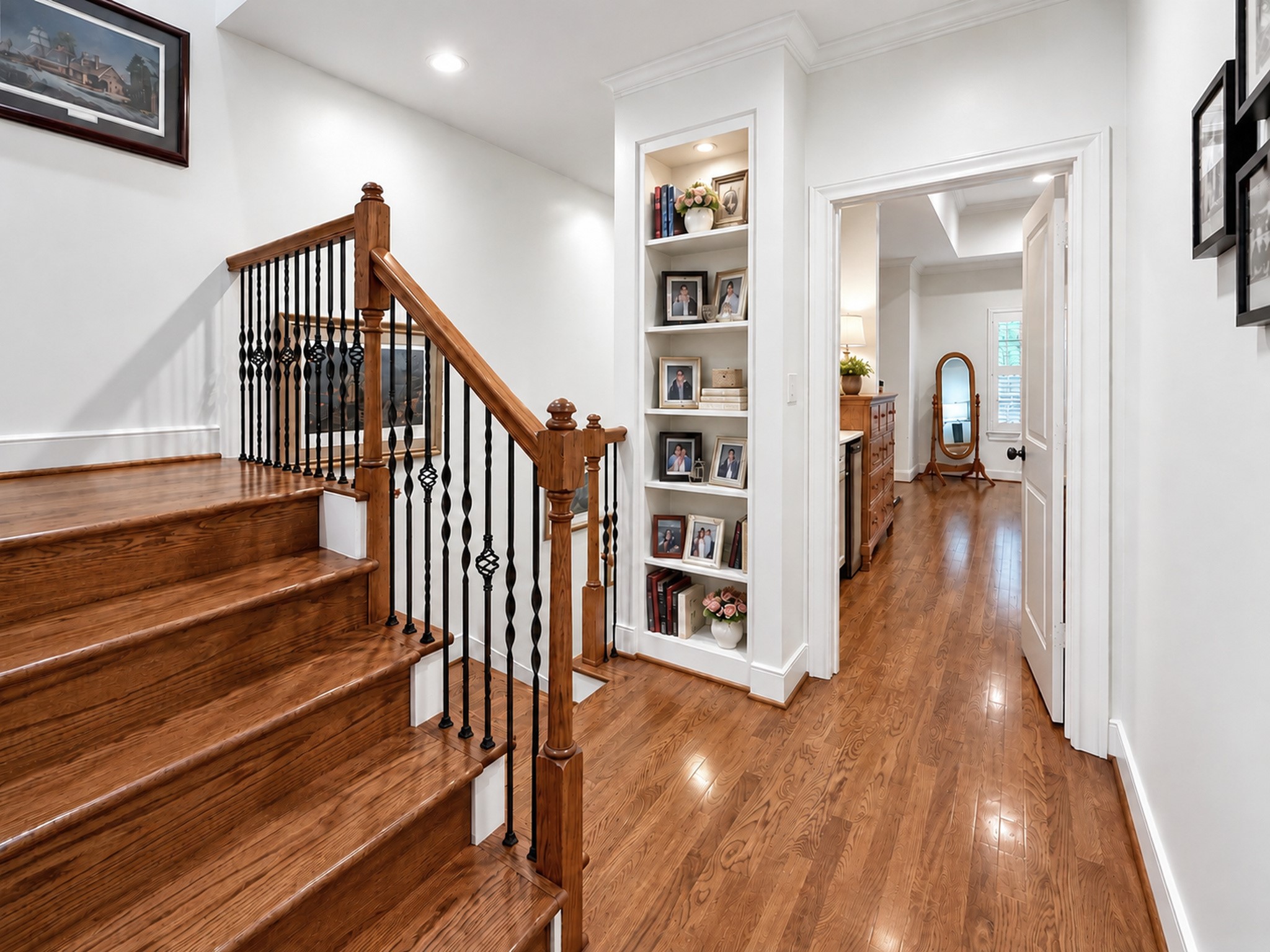 54 Riva Row The Woodlands, TX 77380 - Photo 21 of 50 The 2nd Floor Landing has 3 bedrooms, utility room & a cozy book nook.