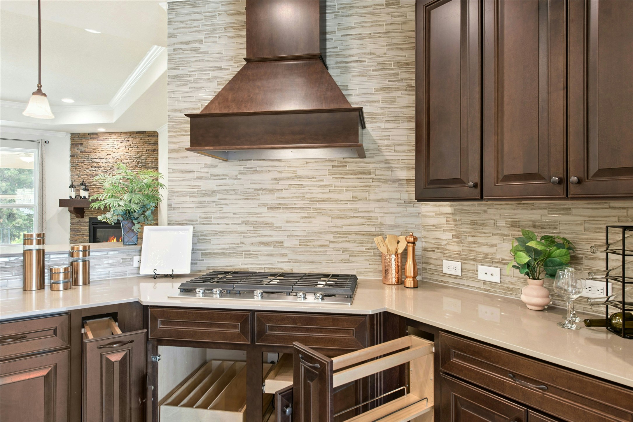 105 Marfa Cove Georgetown, TX 78633 - Photo 15 of 36 a kitchen with a stove and a sink