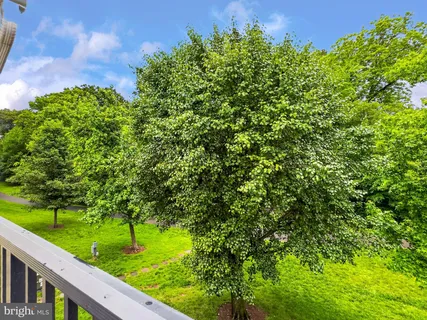 a view of a deck with wooden floor and fence
