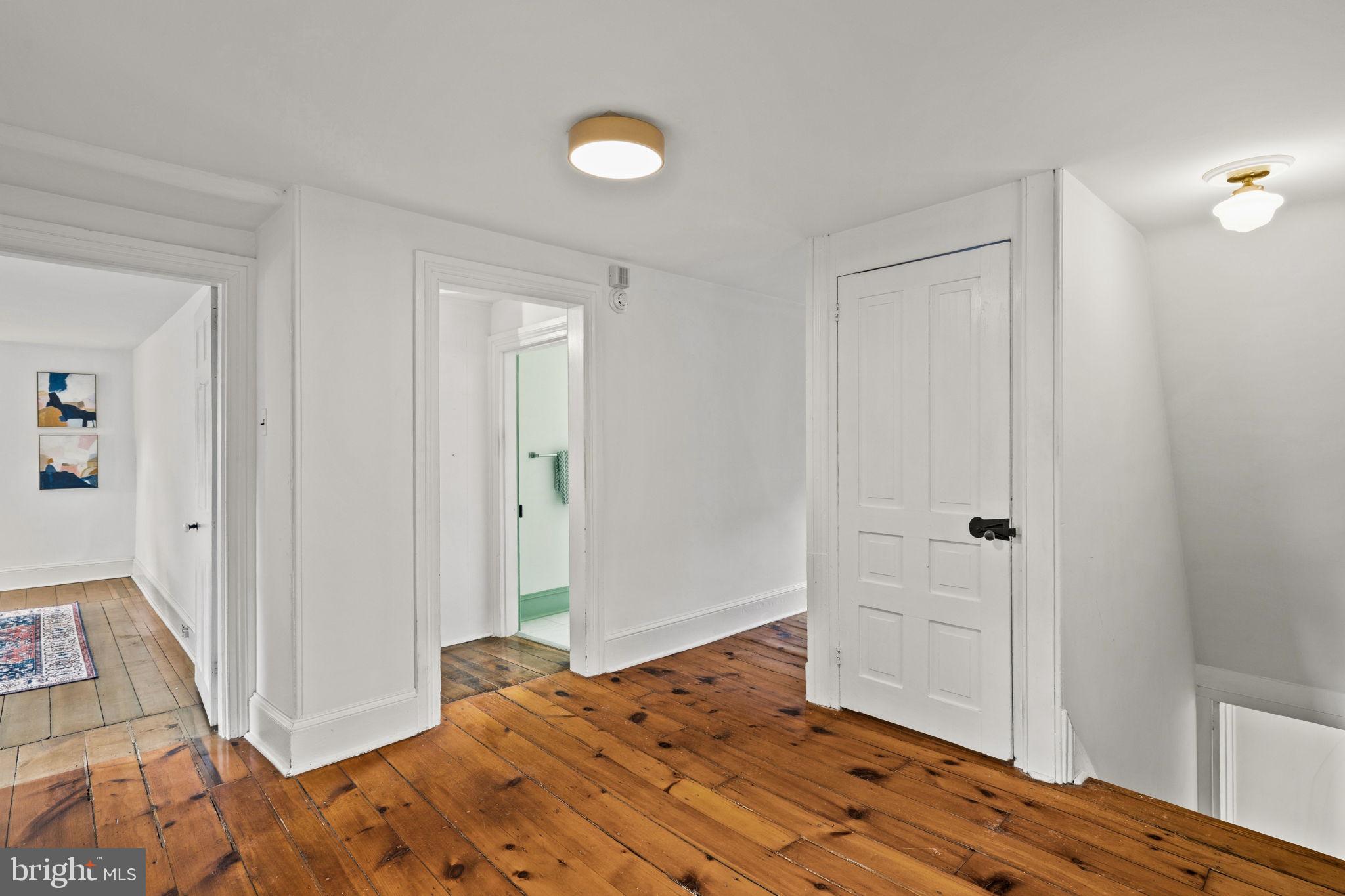 95 Indian Spring Road Media, PA 19063 - Photo 60 of 118 Hallway and door to 3rd floor
